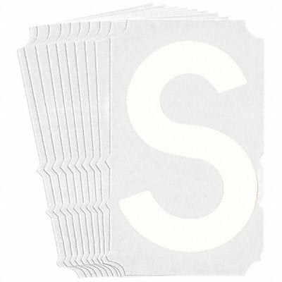 BRADY 5130PS Numbers and Letters Labels PK 10