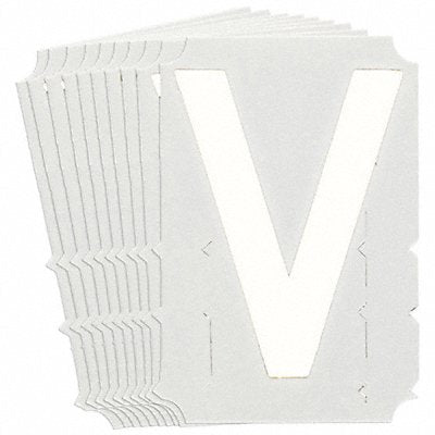 BRADY 5130PV Numbers and Letters Labels PK 10