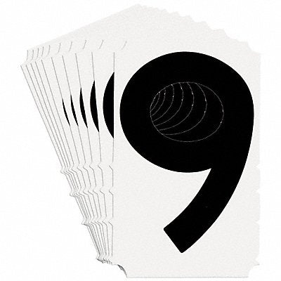 BRADY 5140P9 Numbers and Letters Labels PK 10