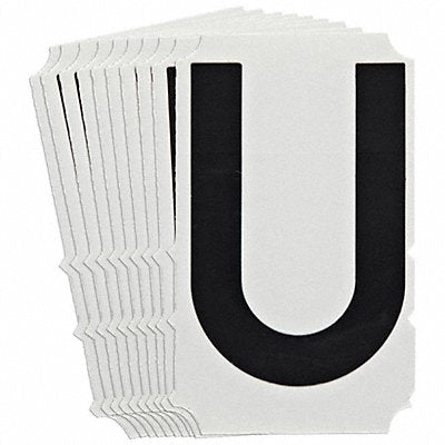 BRADY 5140PU Numbers and Letters Labels PK 10