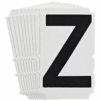 BRADY 5140PZ Numbers and Letters Labels PK 10