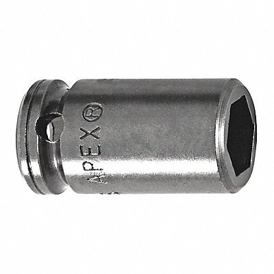 APEX MR7MME1 Socket 1/4 Sq Dr 7mm Hex 22.2mm OAL