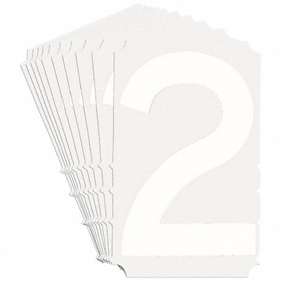 BRADY 5170P2 Numbers and Letters Labels PK 10