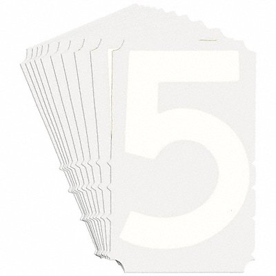 BRADY 5170P5 Numbers and Letters Labels PK 10