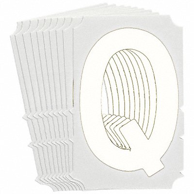 BRADY 5170PQ Numbers and Letters Labels PK 10