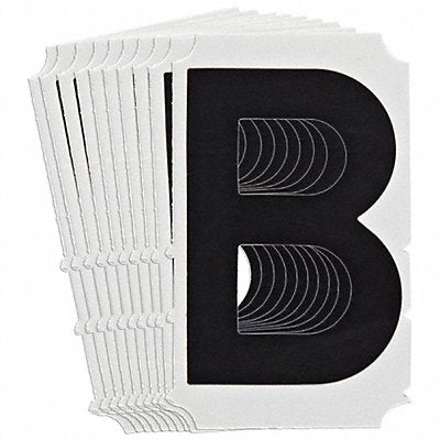 BRADY 5180PB Numbers and Letters Labels PK 10