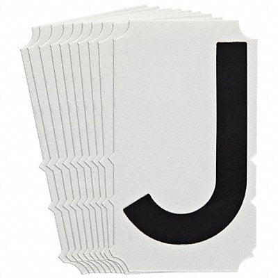 BRADY 5180PJ Numbers and Letters Labels PK 10