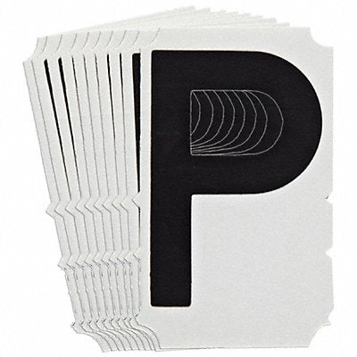 BRADY 5180PP Numbers and Letters Labels PK 10