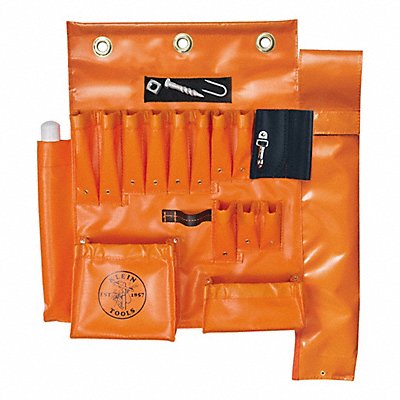 KLEIN TOOLS 51829MHS Aerial Apron with Hot Stick Pocket