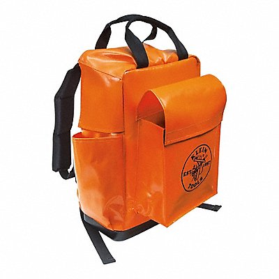 KLEIN TOOLS 5185ORA Lineman Backpack Orange