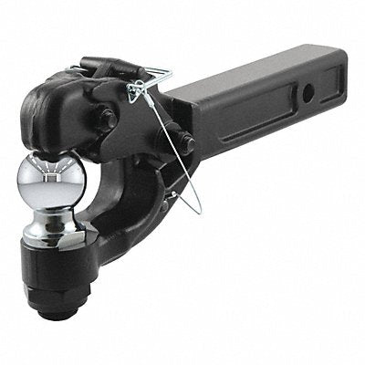 CURT 48007 Receiver-Mount Ball/Pintle Combo 2 Shnk