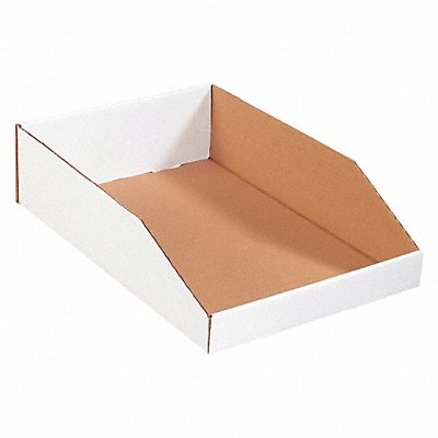 PARTNERS BRAND BINEB1812 Bins Open Top 12x18x4x1/2 PK50