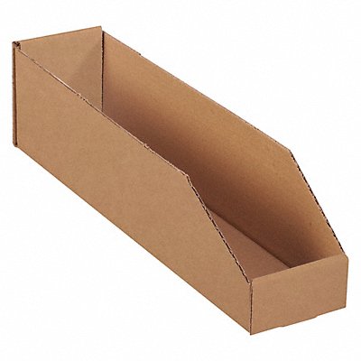 PARTNERS BRAND BINBWZ418K Bins Open Top 4x18x4x1/2 PK50