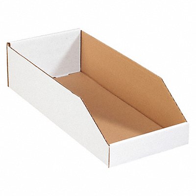 PARTNERS BRAND BINBWZ818 Bins Open Top 8x18x4x1/2 PK50