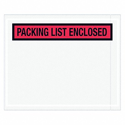 TAPE LOGIC PL453 Envelopes PLE 4 1/2x5 1/2 Red PK1000