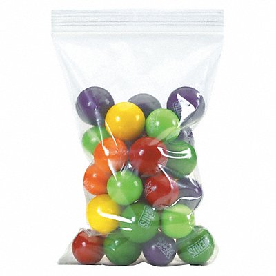 PARTNERS BRAND PB3760 Poly Bag Reclosable 8 x 10 4 Mil PK1000