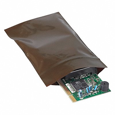 PARTNERS BRAND PB12102 UV Bag 6x8 Amber 3 Mil PK1000