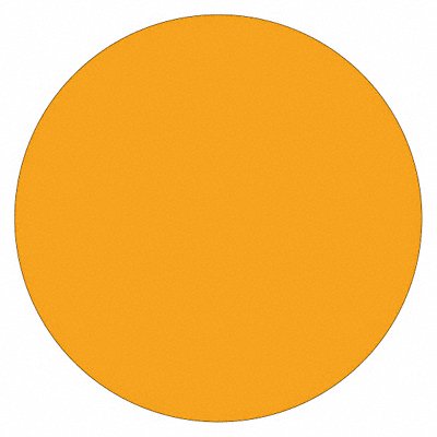 TAPE LOGIC DL690H Inventory Circle Label 1/2 Orange