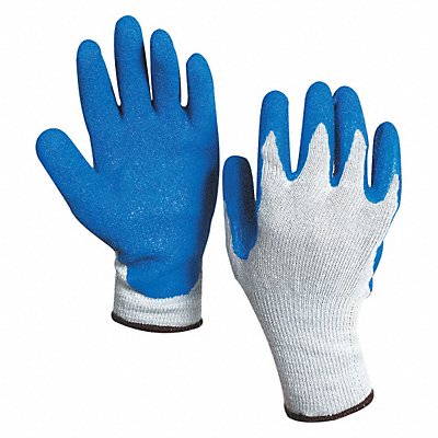 PARTNERS BRAND GLV1014L Palm Gloves Rubber Coated L PK12
