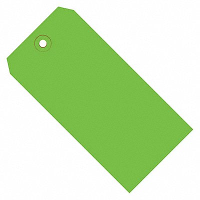 PARTNERS BRAND G11041D Ship Tag 13 Pt 4 1/4x2 1/8 Green PK1000