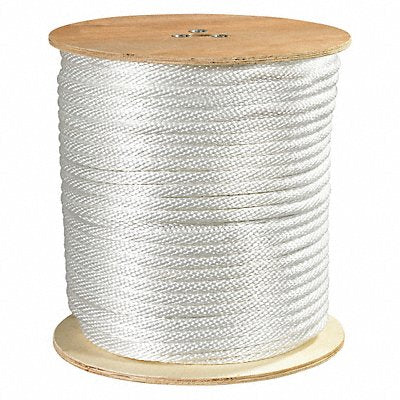 PARTNERS BRAND TWR122 Nylon Rope Solid Braided 1/2 3900 lb