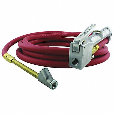 MILTON 98A1501 Dual Head Straight Chuck Inflator Gauge