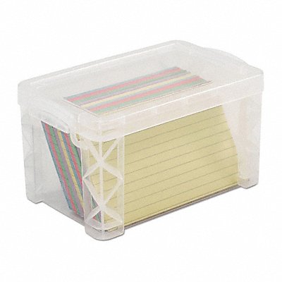 ADVANTUS 40307 Box Index Card 3X5 Clear