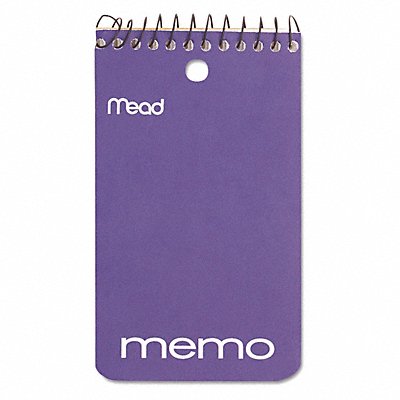 MEAD 45354 Book Memo 3X5 60 Sheet