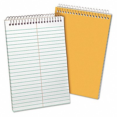 AMPAD 25774 Steno Book 80Sheet White Recycled