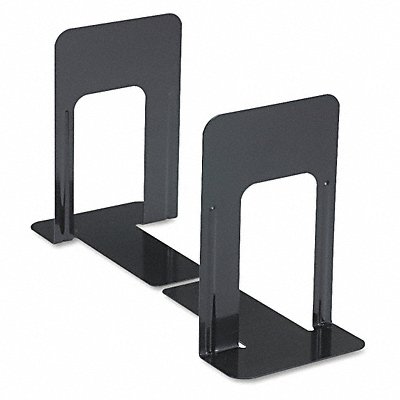 UNIVERSAL UNV54091 Universal Economy Bookends 9 H Black PK2