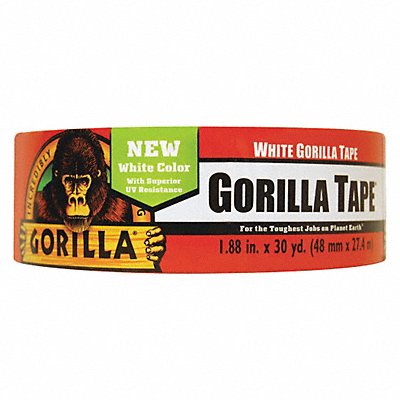 GORILLA ADHGGT230 Gorilla Duct Tape 2x30 yd. White