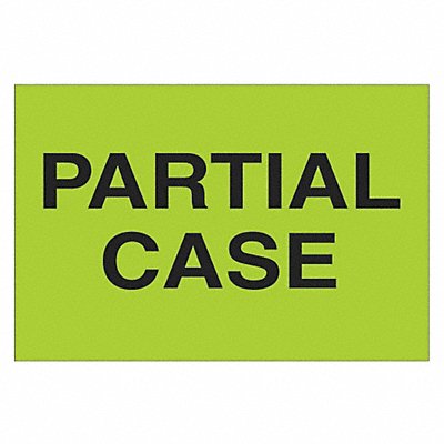 TAPE LOGIC DL1124 Label Partial Case 2x3