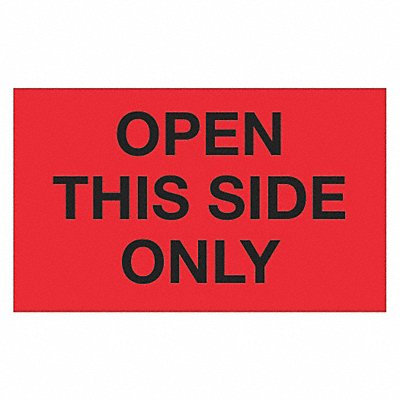 TAPE LOGIC DL1216 Label Open This Side Only 3x5
