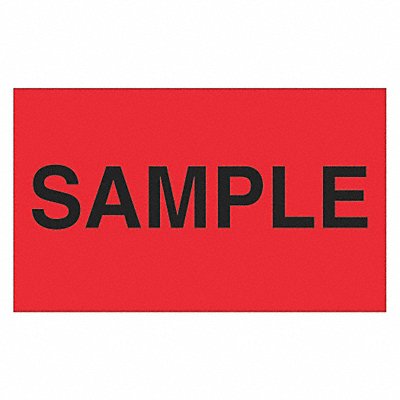 TAPE LOGIC DL2781 Label Sample 3x5