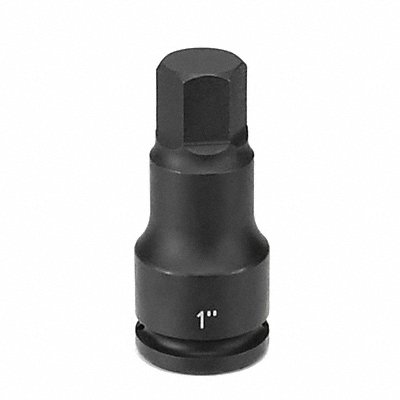 GREY PNEUMATIC 3917M Socket 17mm 3/4 D Impact Hex 6pt. M Blk