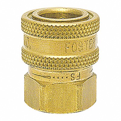 FOSTER 12FS Straight-Thru Brass Socket 1/8 FPT