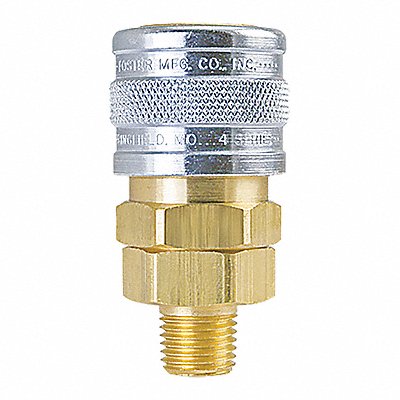 FOSTER 4504 Manual Socket 1/2 MPT Brass/Steel