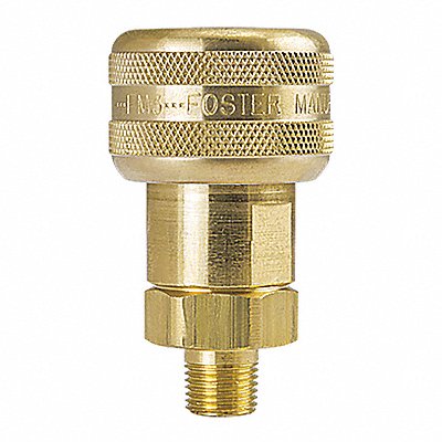 FOSTER FM3103 Auto Socket 1/4 MPT Brass