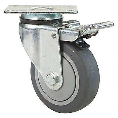 FAIRBANKS TL034TPR Castors Total Lock Series Swivel 4