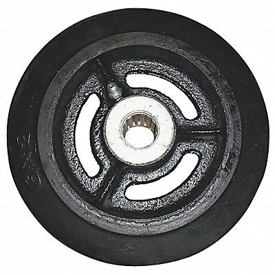FAIRBANKS 526RC Rubber Mold-On Wheels 6 x2