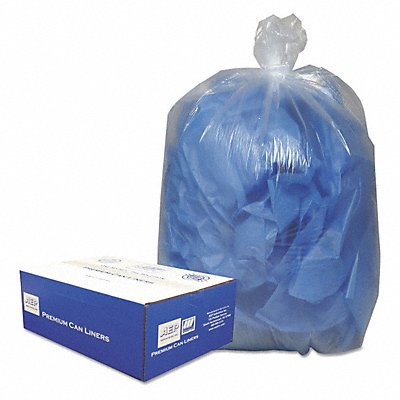 CLASSIC CLEAR WEBBC60 Garbage Bag 55-60gal. Clear PK100