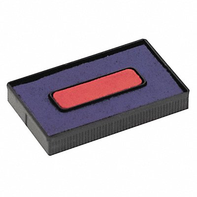 COSCO 61797 Replacement Ink Pad Red/Blue