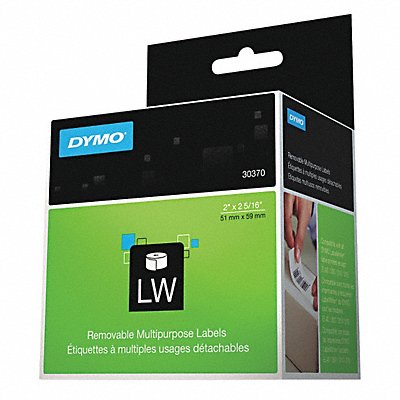 DYMO 30370 Label Multi-Purpose 2 x2-5/16 White