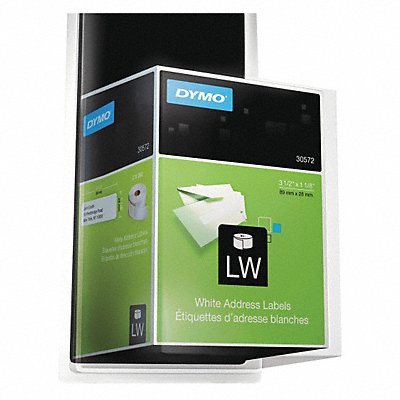 DYMO 30572 Address Label 1-1/8x3-1/2 White PK520