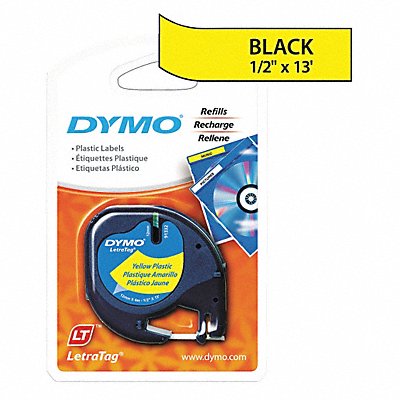 DYMO 91332 Label Tape 0.5 Yellow