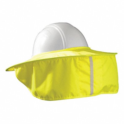 OCCUNOMIX 899HVYS Hard Hat Shade Stowaway HiViz Yellow