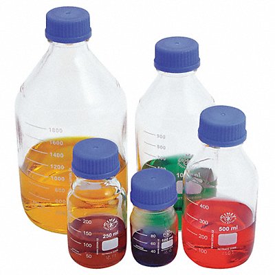 GRAINGER BM1000 Bottle 225 mm H 101 mm Dia PK10