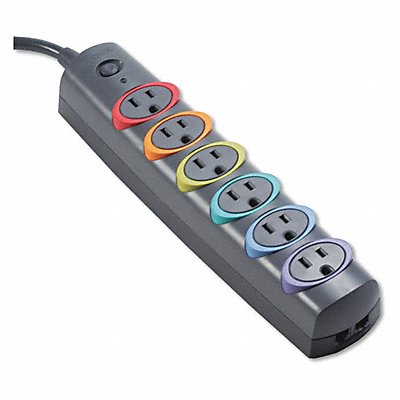 KENSINGTON K62146US Basic Strip Surge Protector 6 Outlets