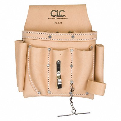 CLC 521 Tan Tool Pouch Leather
