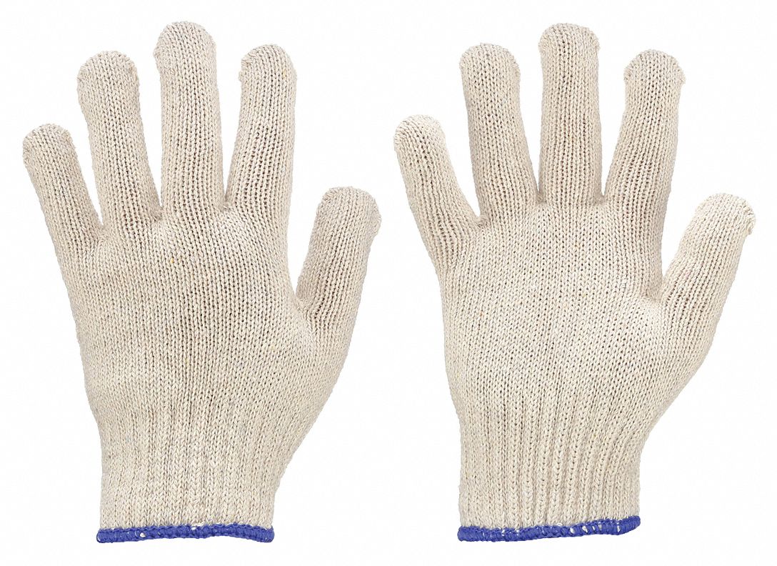 CORDOVA GLOVE 3480M Glove Natural Cotton/Poly PK12
